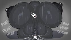 1boy 1girls anthro big_penis bigger_female black_body black_nipples blush enormous_breasts female gigantic_breasts hand_grab hi_res highres holding_hands hollow_knight hollow_knight:_silksong hornet_(hollow_knight) huge_ass huge_breasts huge_cock huge_nipples huge_thighs hyper hyper_breasts hyper_penis insect_boy insect_girl insects male massive_breasts plap plap_(sound) protagonist_(hollow_knight) sex silksong smaller_male stomach_bulge sweat sweating tagme thiccbuns thick_thighs