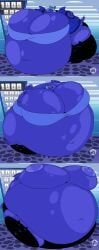 ass big_ass big_breasts blueberry_inflation breasts bubble_ass bubble_butt cleavage emberlynn_pinkle emberlynn_pinkle_(demon_form) female helluva_boss huge_ass huge_breasts inflation mad_n_evil nipples spherical_inflation tagme thick_thighs wide_hips