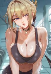 evelyn chevalier from zenless zone zero by hydrolis999