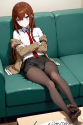 makise kurisu from steins;gate by tehmar