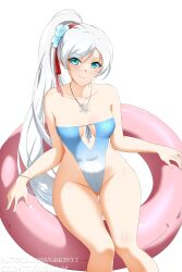 weiss schnee from rwby by kimmy77