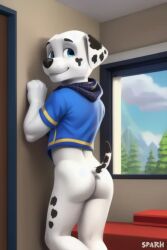 ai_generated dalmatian junioralex34 marshall_(paw_patrol) paw_patrol tagme