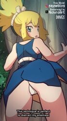 1girls animated ass ass_shake big_ass blonde_hair clothing diives dr.stone fat_ass female female_only kohaku_(dr.stone) large_ass looking_at_viewer looking_back outdoors panties shaking_ass solo thick_ass thick_thighs tree wide_hips