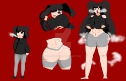 age_progression alexelpng ass_expansion bimbo bimbo_body bimbofication bimbofied breast_expansion female growth growth_sequence hair_growth hourglass_expansion huge_ass huge_breasts lip_expansion smoking_cigar tagme thick_thighs thigh_expansion transformation transformation_sequence wide_hips
