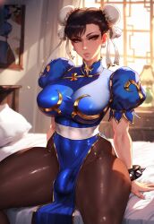 chun-li from street fighter by klausherbert