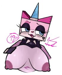 1000cringestar2_(artist) 1000cringestare_(artist) 1girls 2024 anthro big_breasts bikini bikini_top black_bikini_top black_clothing blue_eyes blue_horn boobs_out breasts broken_heart catgirl clothed clothing collar domestic_cat equid equine felid feline felis female female_only fur goth goth_girl grinning grinning_at_viewer half-closed_eyes hand_on_breast heart heart_(marking) heart_symbol hi_res looking_right mammal narrowed_eyes open_bikini open_clothes open_mouth open_smile pink_body pink_fur rear_view self_upload shirt shirt_lift shirt_up smile solo solo_female spiked_collar spikes teeth tits tits_out unikitty unikitty! unikitty_(series)