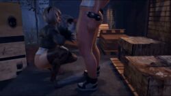 2futas 3d 3d_animation alley android animated_image backsack big_penis blacksheepovca blindfold chun-li clenched_hand clothed_futanari emotionless erection faceless_futanari futa_only futanari handjob headband leggings nier:_automata no_panties no_pants no_penetration no_sex outside penis robot_futa round_ass shoes spiked_armband street_fighter white_hair yorha_2b