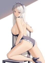 1girls absurd_res absurdres ass azur_lane bare_arms bare_ass bare_back bare_butt bare_calves bare_chest bare_hips bare_knees bare_legs bare_shoulders bare_skin bare_thighs black_choker black_footwear black_gloves black_high_heels black_shoes breasts choker dot_nose elbows enterprise_(azur_lane) female female_focus female_only fingers footwear gloves groin half_naked high_heels high_resolution highres inner_thighs knee_up knees large_breasts leg_up legs light-skinned_female light_skin long_hair looking_at_viewer lordol naked naked_female nude nude_female purple_eyes purple_eyes_female shoes shoulders sideboob simple_background slender_body slender_waist slim_girl slim_waist solo thick_ass thick_thighs thighs thin_waist upper_body v-line white_background white_eyebrows white_hair white_hair_female