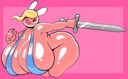 1girls adventure_time angstrom fionna_the_human_girl sword weapon