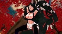animated big_breasts big_penis blake_belladonna breasts cat_ears catgirl exzelled faunus grimm_(rwby) hardcore hentai monster nipples ripped_clothing rough_sex rwby stomach_bulge tagme video