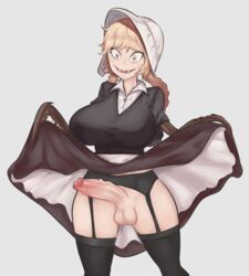 1futa absurd_res animal_humanoid arachnid arachnid_humanoid arthropod arthropod_humanoid balls big_breasts big_penis blonde_hair bottomless breasts cagez cliffside clothed clothing coif cordie erection fangs futa_only futanari garter_belt garter_straps genitals hair hi_res humanoid humanoid_genitalia humanoid_penis intersex legwear light-skinned_futanari light_body light_skin partially_clothed penis solo spider_humanoid standing stockings thighhighs upskirt vein veiny_penis