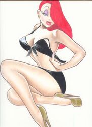 disney drew_jones female female_only human jessica_rabbit solo tagme who_framed_roger_rabbit