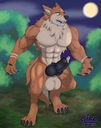 abs absurd_res anthro antonio_otter balls biceps big_balls big_muscles big_penis bodily_fluids canid canine canis erection fur genitals giro green_eyes hi_res huge_balls huge_cock huge_muscles hyper hyper_genitalia hyper_muscles hyper_penis male mammal muscular nude penis solo were werecanid werecanine werewolf wolf