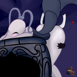 1:1 absurd_res anal anthro arthropod ass big_ass big_butt blush crossed_arms cunnilingus duo embrace female hand_on_butt heart hi_res hollow_knight hug huge_ass huge_butt hugging_from_behind humanoid insects iselda_(hollow_knight) large_ass male male/female oral protagonist_(hollow_knight) raised_hips raised_tail rimming sex team_cherry thehonestrival vaginal_penetration video_games wide_hips