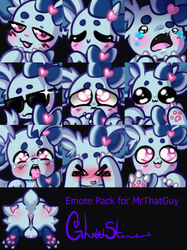 ass aurora_(mrthatguy) balls begging blep blue_body blush blush_stickers body_blush butt_blush cute_expression cute_eyes cute_fangs emote emoticon feral genitals glowstone2001 male nintendo pawpads pink_eyes pokemon smile smug solo tongue tongue_out video_games