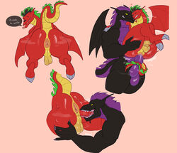 dark dragon (american dragon) from american dragon: jake long by chromamorph