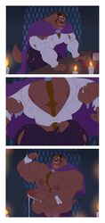 abs balls beast_(disney) beauty_and_the_beast biceps bodybuilder disney growth_sequence hyper hyper_balls hyper_genitalia hyper_muscles hyper_penis hyper_testicles male male_focus male_only muscles muscular muscular_arms muscular_ass muscular_back muscular_legs muscular_male muscular_thighs nipples pecs penis solo solo_male testicles veins veiny_penis