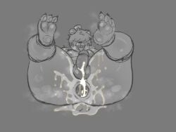 1boy 3_toes anthro anthro_male anthro_only anus ass bear bodily_fluids bombshelling chubby chubby_anthro chubby_male cum cum_in_anus cum_in_ass cum_in_butt cum_on_body feet five_nights_at_freddy's fluffy_hair fnaf freddy_fazbear's_pizzeria_simulator furry furry_male furry_only gape gaped gaped_anus gaped_ass gaping gaping_anus gray_background grey_background hair_covering_eyes hat helpy jizz jpeg male male_ass male_butt no-human no_human no_humans one_color_background only_furry plain_background presenting presenting_hindquarters semen simple_background slightly_chubby slightly_chubby_anthro slightly_chubby_male solo solo_male spreading_legs tongue tongue_out top_hat tophat ursid ursine