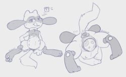animal_genitalia animal_pussy animal_vulva anthro anus ass bodily_fluids canid canine canine_genitalia canine_pussy canine_vulva egg female generation_4_pokemon genital_fluids genitals hi_res mammal multi_nipple nintendo nipples oviposition paws pokemon pokemon_(species) pregnant pussy raised_tail riolu shugowah solo spread_vulva spreading sweat tail vaginal_fluids vulva