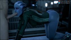 liara t'soni from mass effect by tomoganim