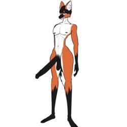 1:1 2020 absurd_res anthro areola athletic athletic_anthro athletic_male balls batmanholecover biped black_areola black_balls black_body black_fur black_hair black_nose black_penis blue_eyes brown_body brown_fur canid canine digital_drawing_(artwork) digital_media_(artwork) flat_colors full-length_portrait fur genitals gloves_(marking) hair hi_res humanoid_genitalia humanoid_penis leg_markings long_penis looking_at_viewer male mammal maned_wolf markings multicolored_body multicolored_fur navel nude penis portrait saggy_balls scott_(batmanholecover) short_hair simple_background socks_(marking) solo standing tall white_background white_body white_fur