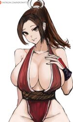 fatal_fury huge_breasts king_of_fighters large_breasts mai_shiranui nero_watch tagme