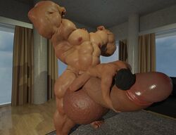 abs balls biceps bodybuilder hyper hyper_balls hyper_genitalia hyper_muscles hyper_penis hyper_testicles male male_focus male_only muscles muscular muscular_arms muscular_ass muscular_back muscular_legs muscular_male muscular_thighs nipples pecs penis testicles veins veiny_penis
