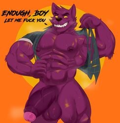 2021 abs absurd_res anthro balls barazoku bernard_(ok_k.o.!_lbh) big_balls big_muscles big_penis bodily_fluids boner bottomless canid canine canis cartoon_network clothed clothing dialogue doggonut english_text erection eyebrows foreskin full_moon fur genitals hi_res huge_cock huge_muscles humanoid_genitalia humanoid_penis inviting male male_only mammal moon muscular muscular_anthro muscular_male nipples obliques ok_k.o.!_let's_be_heroes open_clothing open_shirt open_topwear orange_background pecs penis profanity purple_body purple_fur shirt simple_background smile solo standing sweat teeth text thick_penis thick_thighs thisishomo topwear torn_clothing torn_shirt torn_topwear tuft vein were werecanid werecanine werewolf wolf