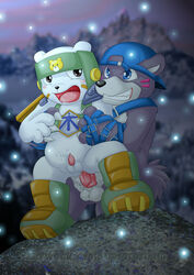 bearmon chakkumon digimon digimon_(species) digimon_frontier gay male male_only tagme ursofofinho yaoi