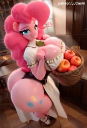 1girls 3d_(artwork) ai_generated ass_focus big_ass big_breasts big_thighs blue_eyes detailed_background hi_res hourglass_figure lucasai massive_ass massive_butt my_little_pony my_little_pony_friendship_is_magic pink_body pink_hair pink_skin pinkie_pie_(mlp) solo solo_female solo_focus thanksgiving thick_thighs wide_hips