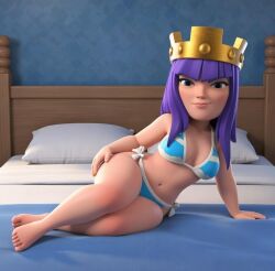 archer queen (clash of clans) from clash (series)