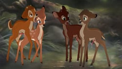 bambi_(character) bambi_(film) cub disney edit faline feral penis ronno tagme testicles