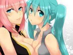 hatsune miku from vocaloid