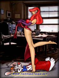 1anthro 1girls canon_couple disney female human jessica_rabbit male married_couple porncartoon roger_rabbit straight tagme who_framed_roger_rabbit