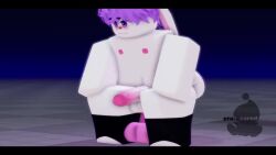 1boy 1femboy 3d 3d_animation 3d_model anal anal_masturbation animated artist_name balls baseplate bubble_butt bunny_boy bunny_ears bunny_tail dildo dildo_in_ass erosteria femboy femboy_only gay nipples no_sound original_character penis purple_eyes purple_hair riding_dildo roblox robloxian sex_toy shorter_than_30_seconds simple_background solo southphoria southsets tagme unnamed_character video watermark