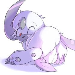 2024 absol animal_genitalia animal_penis anus ass balls blush canine_genitalia canine_penis generation_3_pokemon genitals lodetail nintendo penis pokemon pokemon_(species) simple_background solo tail