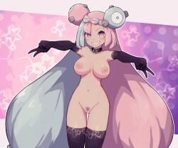 completely_nude completely_nude_female iono_(pokemon) lamb-oic029 nipples pokemon pokemon_sv pussy tagme