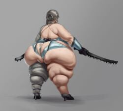 fat_ass softon ssbbw swordswoman