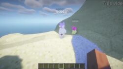 3d anal anal_sex animated fapcraft goblin goblin_female huge_tits jenny_mod minecraft paizuri sex small sound steve_(minecraft) tagme tiny tit_fuck titfuck video