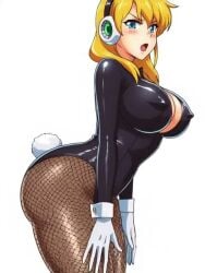 alia alia_(mega_man) bunnysuit mega_man_x sexy tagme video