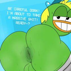 1anthro 1boy 1furry animated anseriform anthro anus ass ass_close-up ass_focus audio avian backsack balls ballsack beak bedroom_eyes blonde_hair blue_background bodily_fluids bottomless_male breadwinners butt_focus cap chubby_anthro chubby_male chunky close-up close-up_ass darkened_anus dat_ass duck dumptruck_ass english_text fart fart_fetish farting farts fat_ass furry furry_only green_anus grin half-closed_eyes hat huge_ass imminent_scat large_ass male male_fart male_only mammal mp4 narrowed_eyes nude nude_male orange_beak perineum phat_ass poop presenting presenting_hindquarters scat sitting_on_toilet smile smug solo solo_focus sound sound_effects sound_only_video steaming_body svenniehoek swaysway sweatdrop tagme talking_to_viewer teeth testicles text thick_thighs toilet toilet_use toony video wide_thighs yaoi