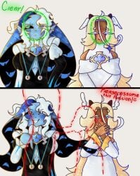 ? pure_vanilla_cookie shadow_milk_cookie shadowvanilla suggestive suggestive_gesture verification