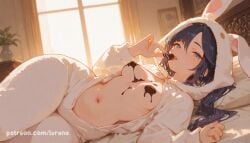mona (genshin impact) from genshin impact by lurena