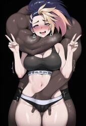 akali from blacked by nay juno