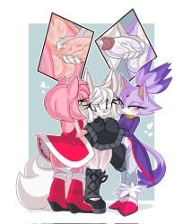 amy rose from sega by cand1tty