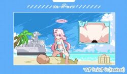 1boy 1girls abydos_high_school_student animated blue_archive cum cum_in_pussy cum_inside female halo handjob heterochromia hoshino_(blue_archive) mating_press no_sound penetration pink_hair pixel_animation pixel_art pussy sand sex swimsuit swimsuit_aside tagme testest v video