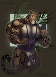 2018 anthro areola balls benji_(character) biceps big_balls big_muscles big_penis biped bottomless clothed clothing clouded_leopard digital_media_(artwork) ear_piercing felid flexing fur genitals hi_res huge_biceps huge_muscles huge_pecs huge_thighs humanoid_genitalia humanoid_penis mainlion male male_only mammal mirror_selfie muscular muscular_anthro muscular_male nipples pantherine pecs penis piercing quads saggy_balls selfie shirt smile solo spots spotted_body spotted_fur standing tan_body tan_fur tank_top tank_top_only text thick_thighs topwear topwear_only url whisker_spots yellow_body yellow_fur