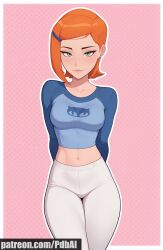gwen tennyson from ben 10 by pdbai