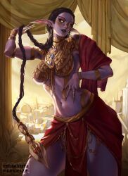 night elf from world of warcraft by rururize