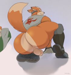 fox mccloud from nintendo by crocobu